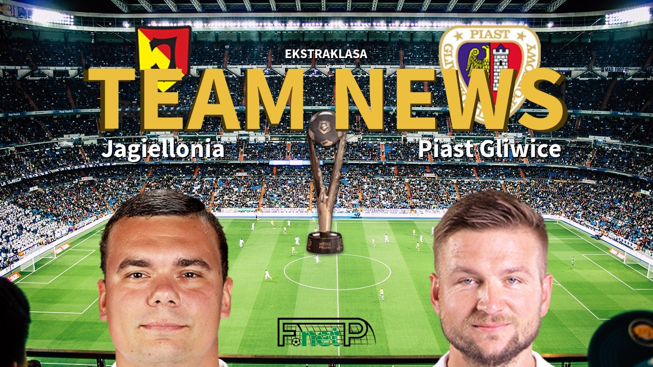 Ekstraklasa News: Jagiellonia Białystok vs Piast Gliwice Confirmed Line-ups