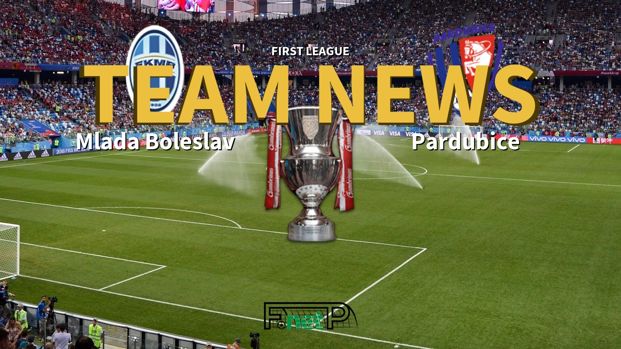 First League News: Mladá Boleslav vs Pardubice Confirmed Line-ups