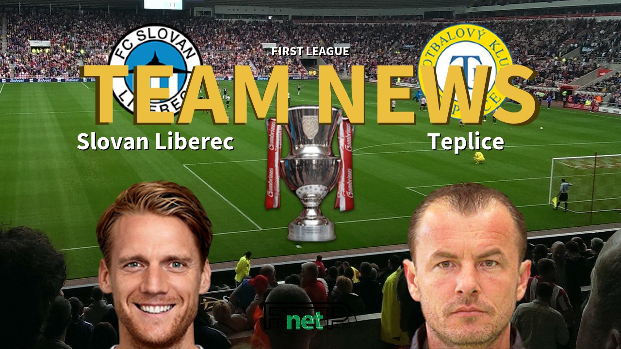 First League News: Slovan Liberec vs Teplice Confirmed Line-ups