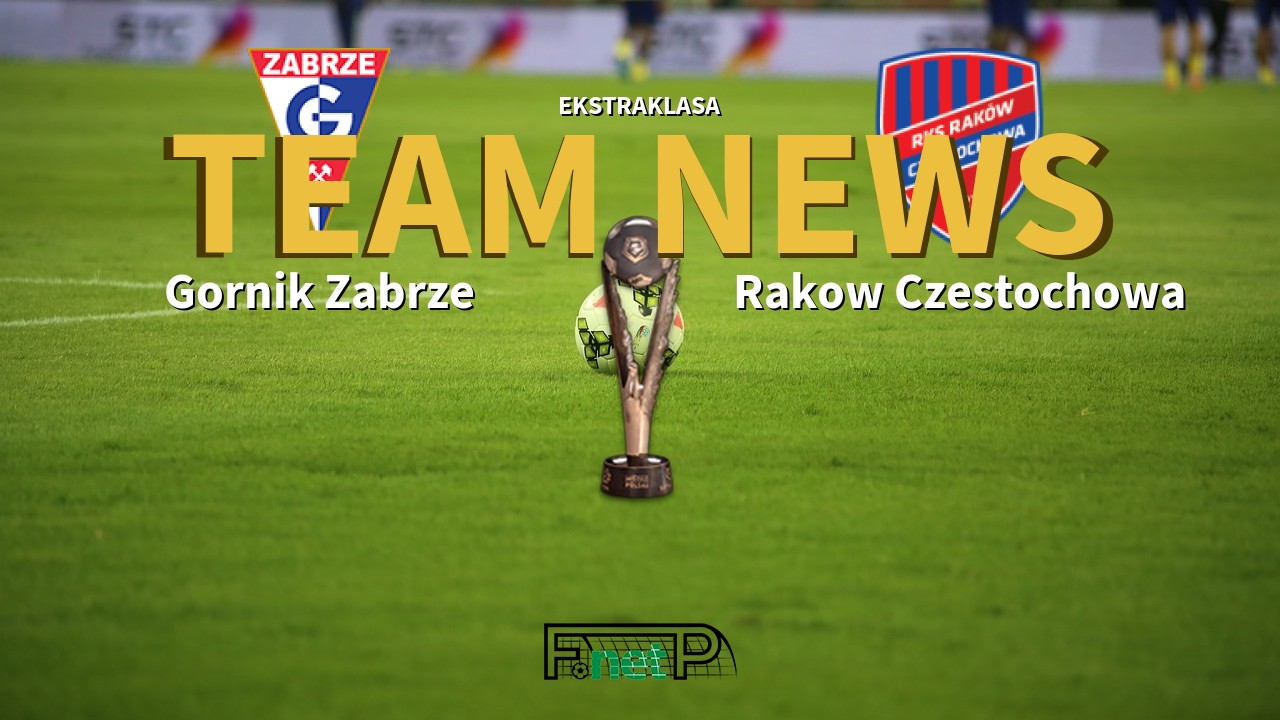 Ekstraklasa News: Górnik Zabrze vs Raków Częstochowa Confirmed Line-ups