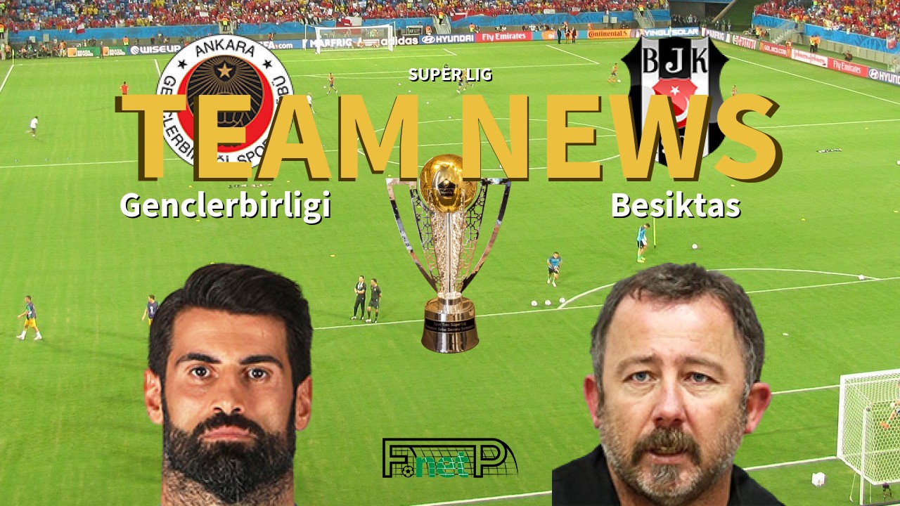 Super Lig News: Gençlerbirliği vs Beşiktaş Confirmed Line-ups