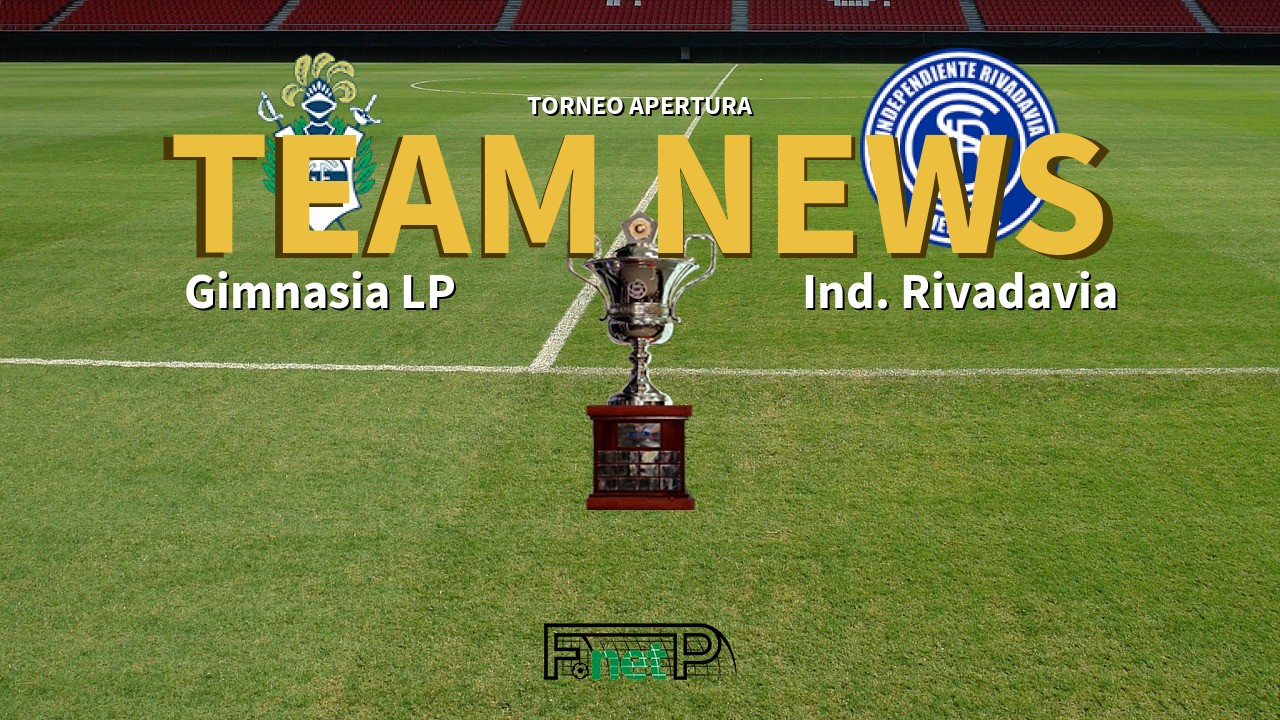 Torneo Apertura News: Gimna ' Plata vs Independiente Rivadavia Confirmed Line-ups