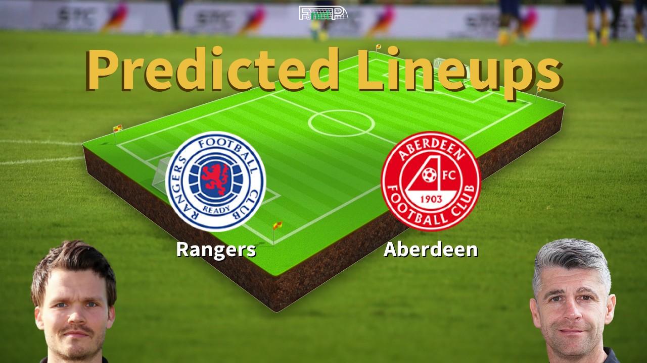 Predicted Lineups and Player News for Rangers vs Aberdeen 21/03/26 - Premiership News