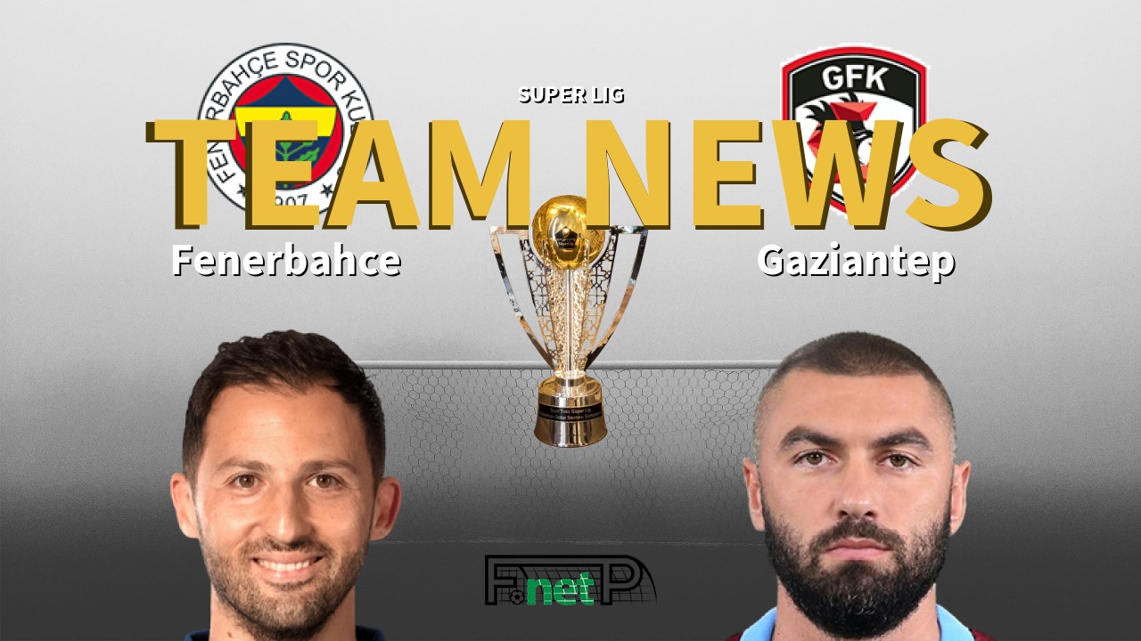 Super Lig News: Fenerbahçe vs Gaziantep Confirmed Line-ups
