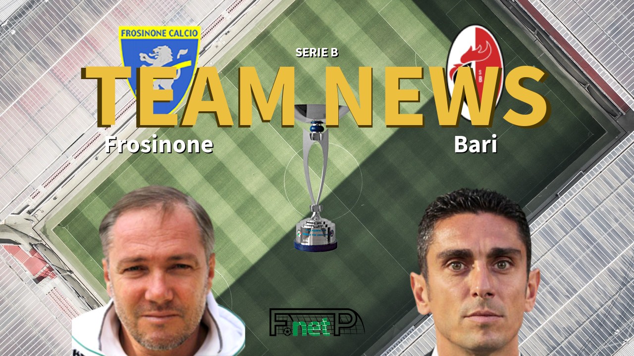 Serie B News: Frosinone vs AS Bari Confirmed Line-ups