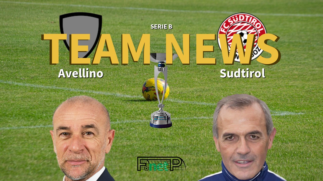 Serie B News: Avellino vs Südtirol-Alto Adige Confirmed Line-ups