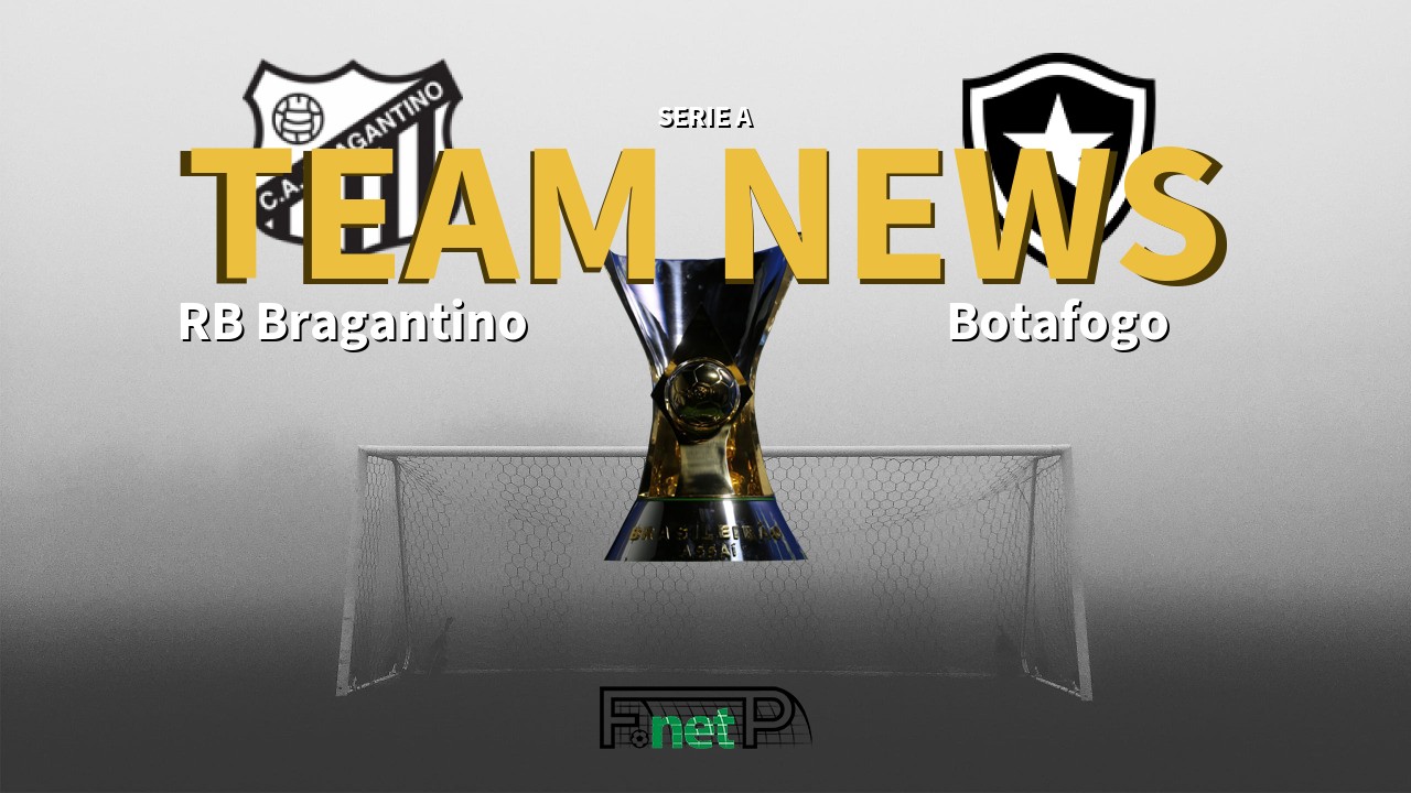 Serie A News: Red Bull Bragantino vs Botafogo Confirmed Line-ups