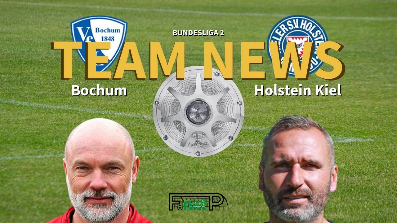 Bundesliga 2 News: VfL Bochum vs Holstein Kiel Confirmed Line-ups