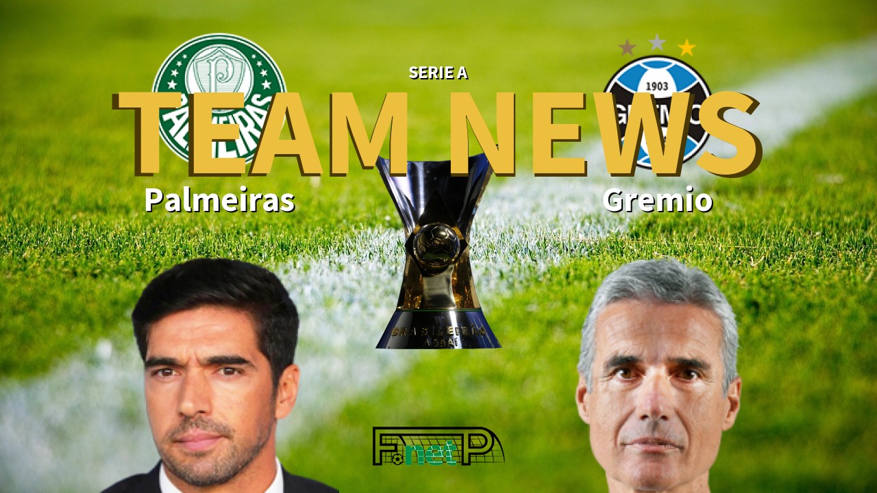 Serie A News: Palmeiras vs Grêmio Confirmed Line-ups