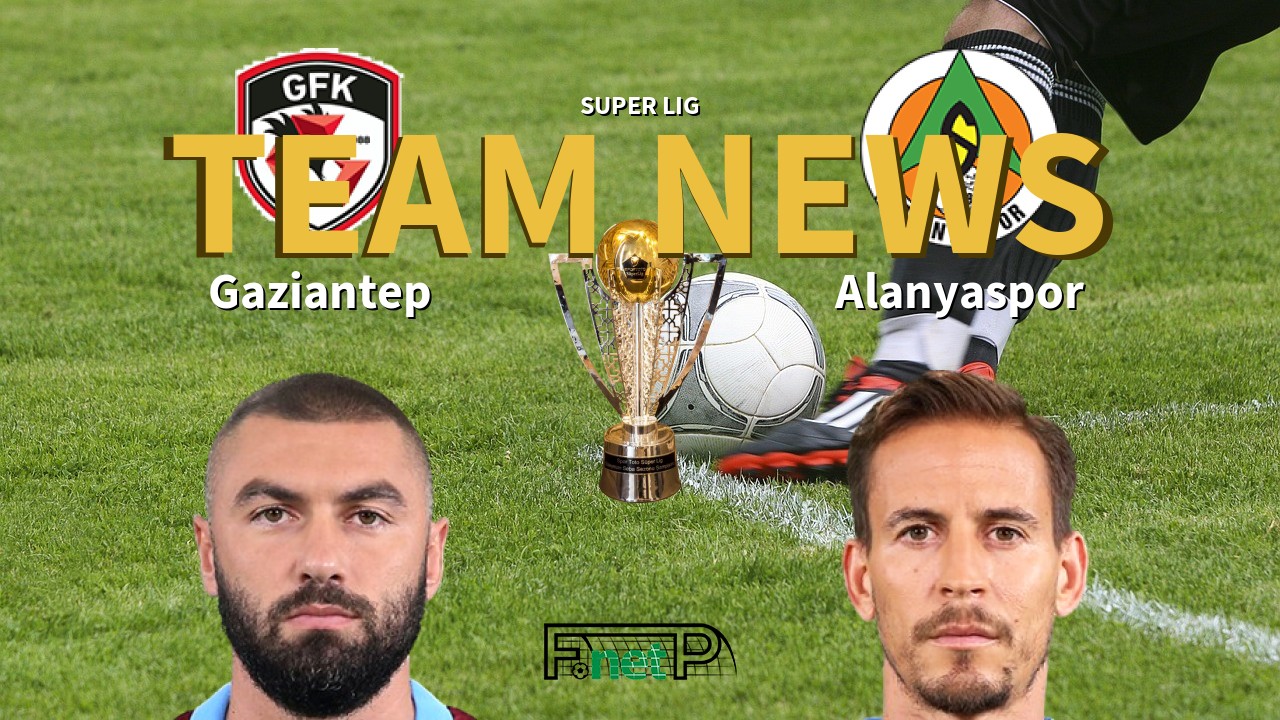 Super Lig News: Gaziantep vs Alanyaspor Confirmed Line-ups