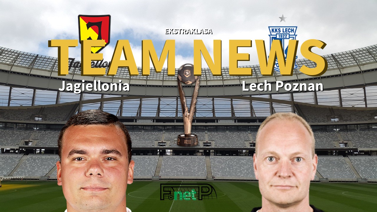 Ekstraklasa News: Jagiellonia Białystok vs Lech Poznań Confirmed Line-ups