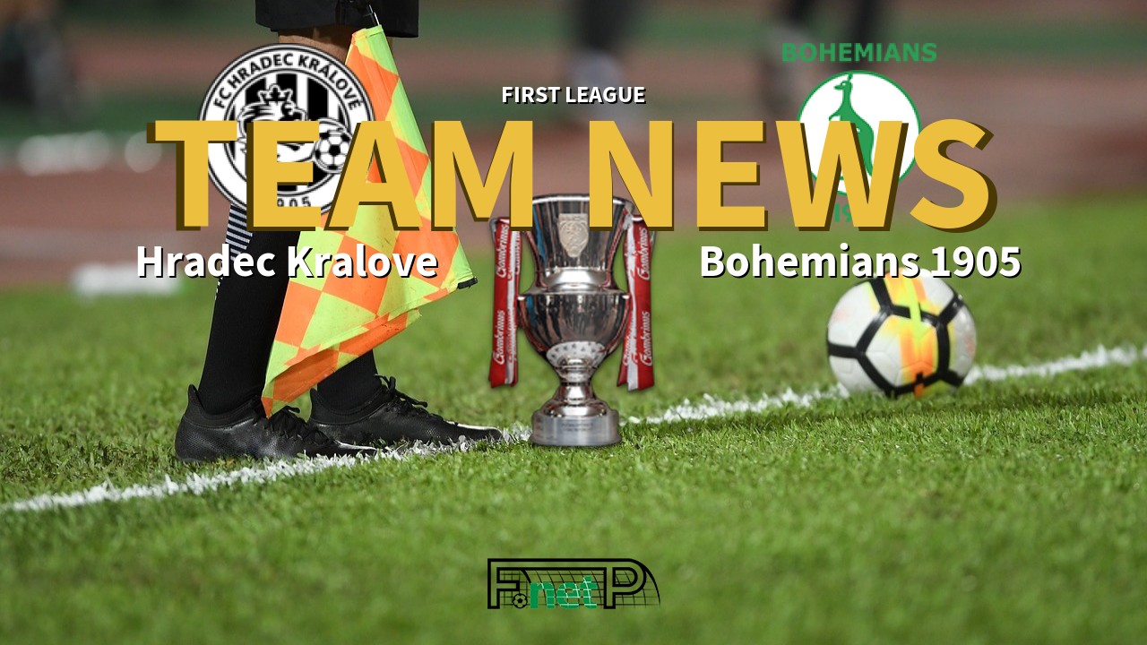 First League News: Hradec Králové vs Bohemians Confirmed Line-ups