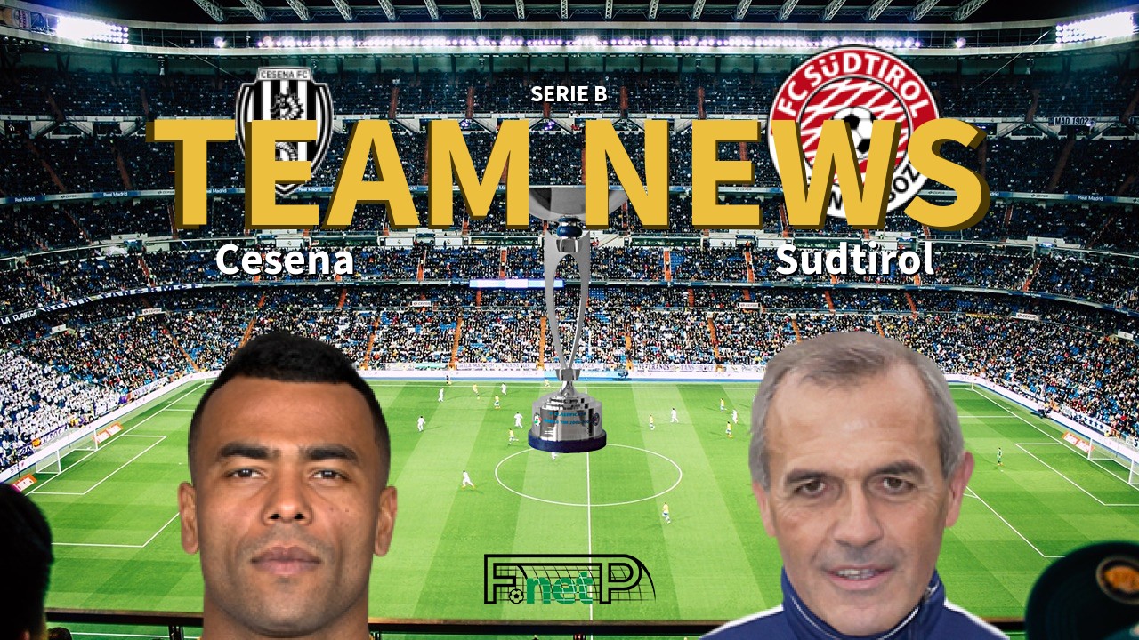 Serie B News: Cesena vs Südtirol-Alto Adige Confirmed Line-ups