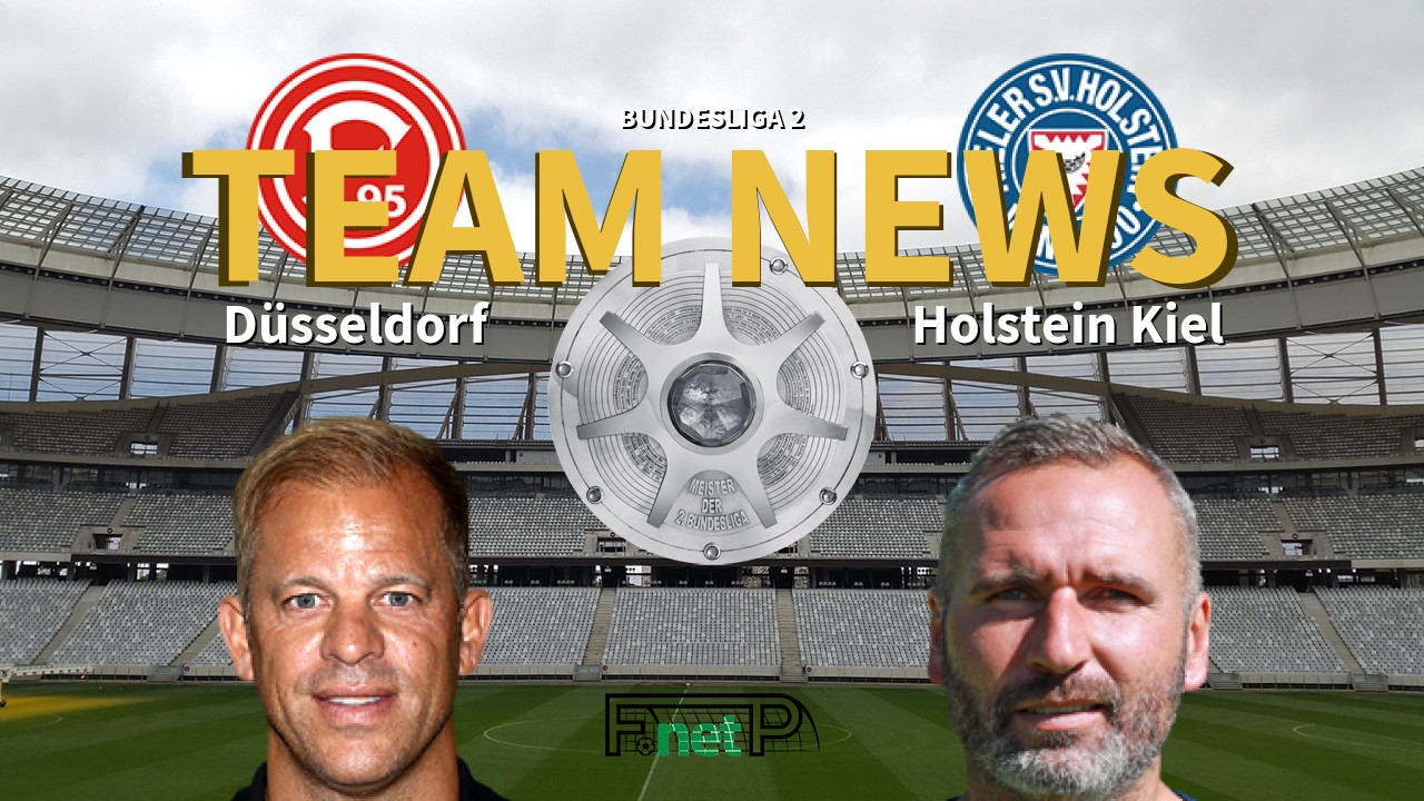 Bundesliga 2 News: Fortuna Dusseldorf vs Holstein Kiel Confirmed Line-ups
