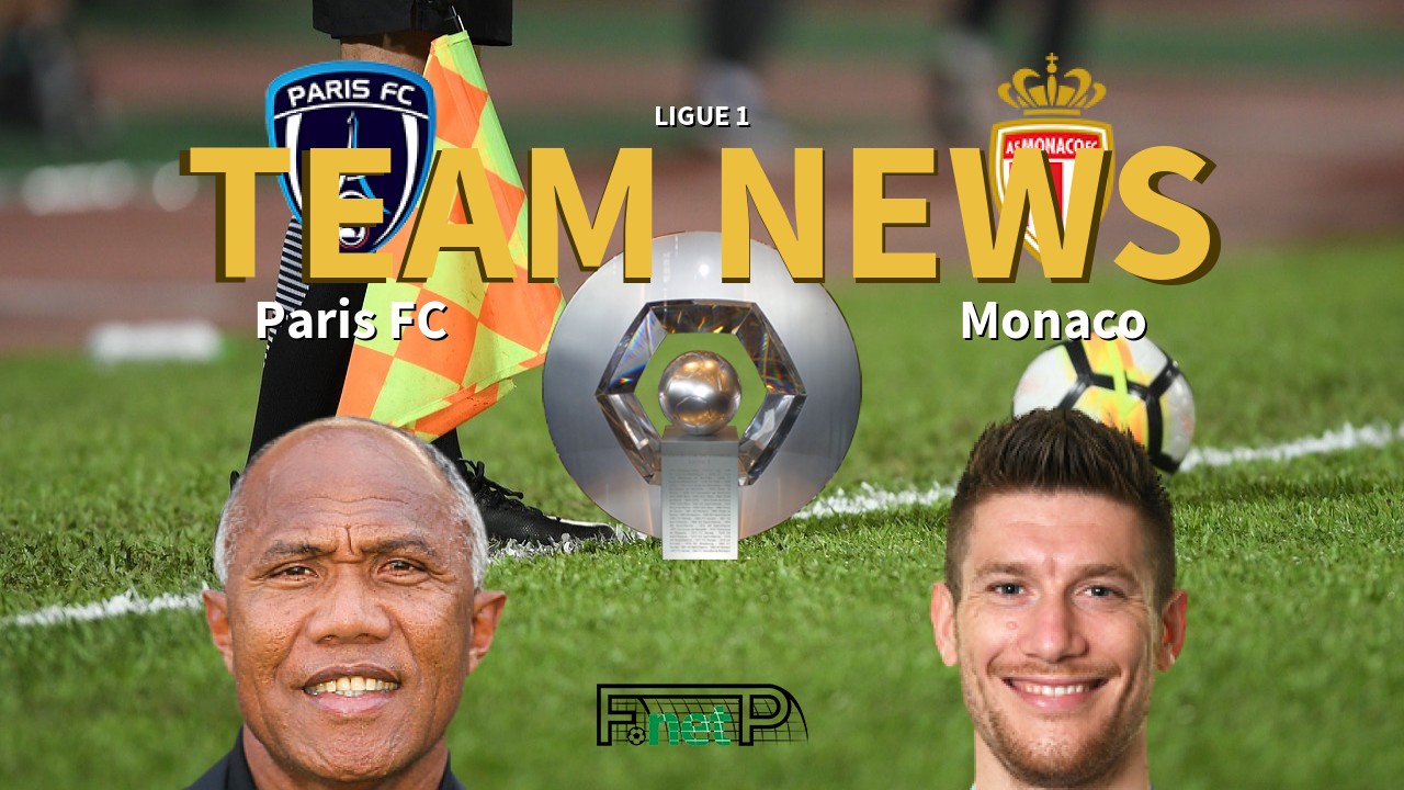 Ligue 1 News: Paris FC vs Monaco Confirmed Line-ups