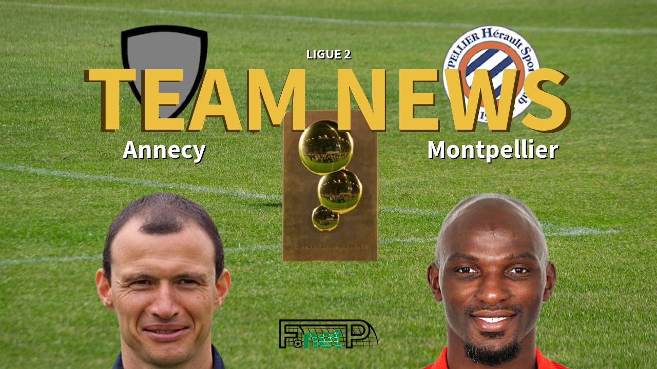 Ligue 2 News: Annecy FC vs Montpellier Confirmed Line-ups