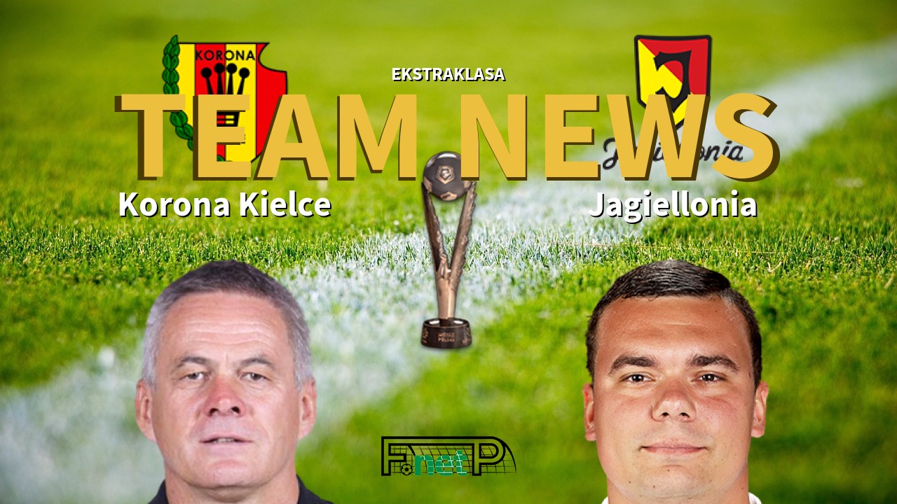 Ekstraklasa News: Korona Kielce vs Jagiellonia Białystok Confirmed Line-ups