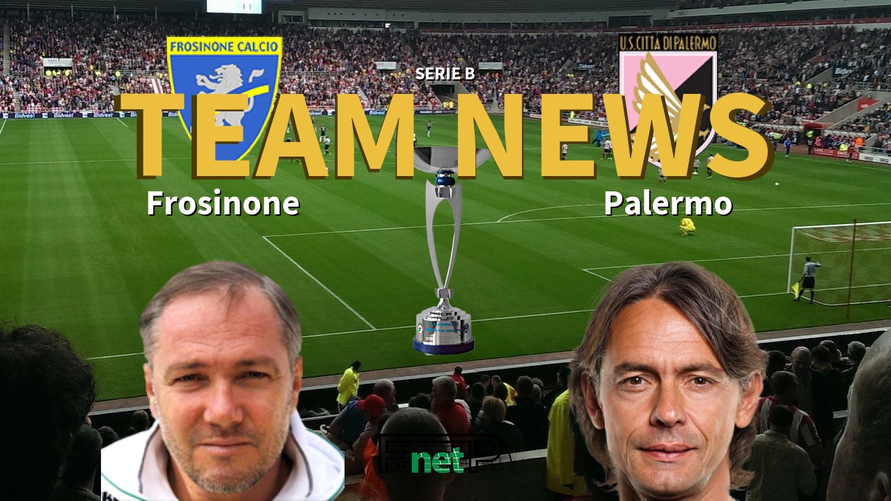 Serie B News: Frosinone vs Palermo Confirmed Line-ups