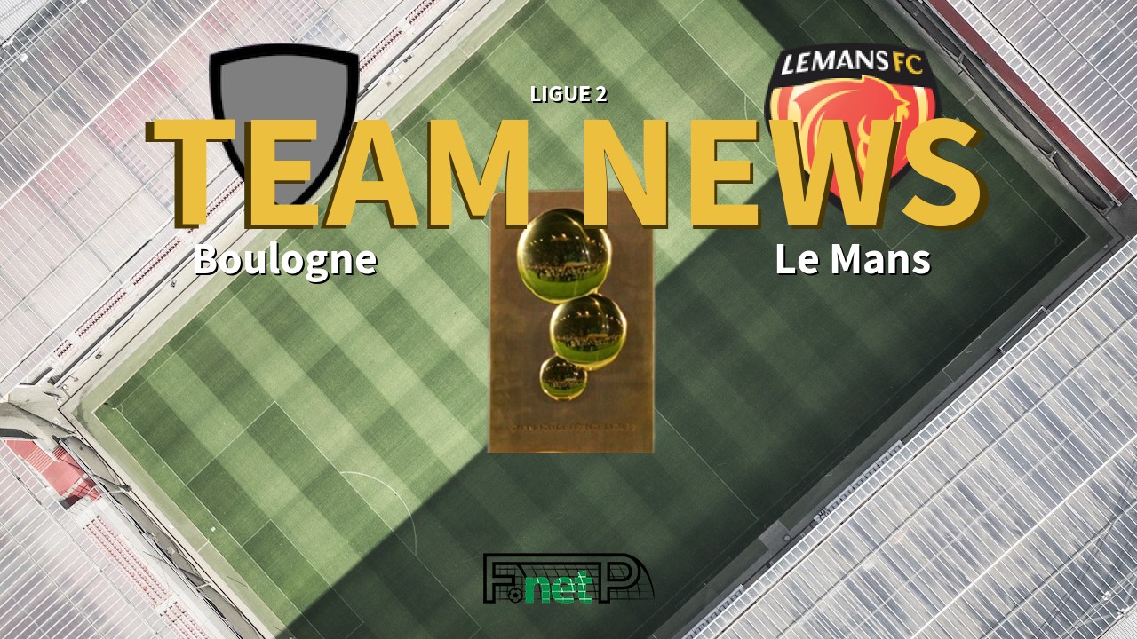 Ligue 2 News: US Boulogne CO vs Le Mans FC Confirmed Line-ups