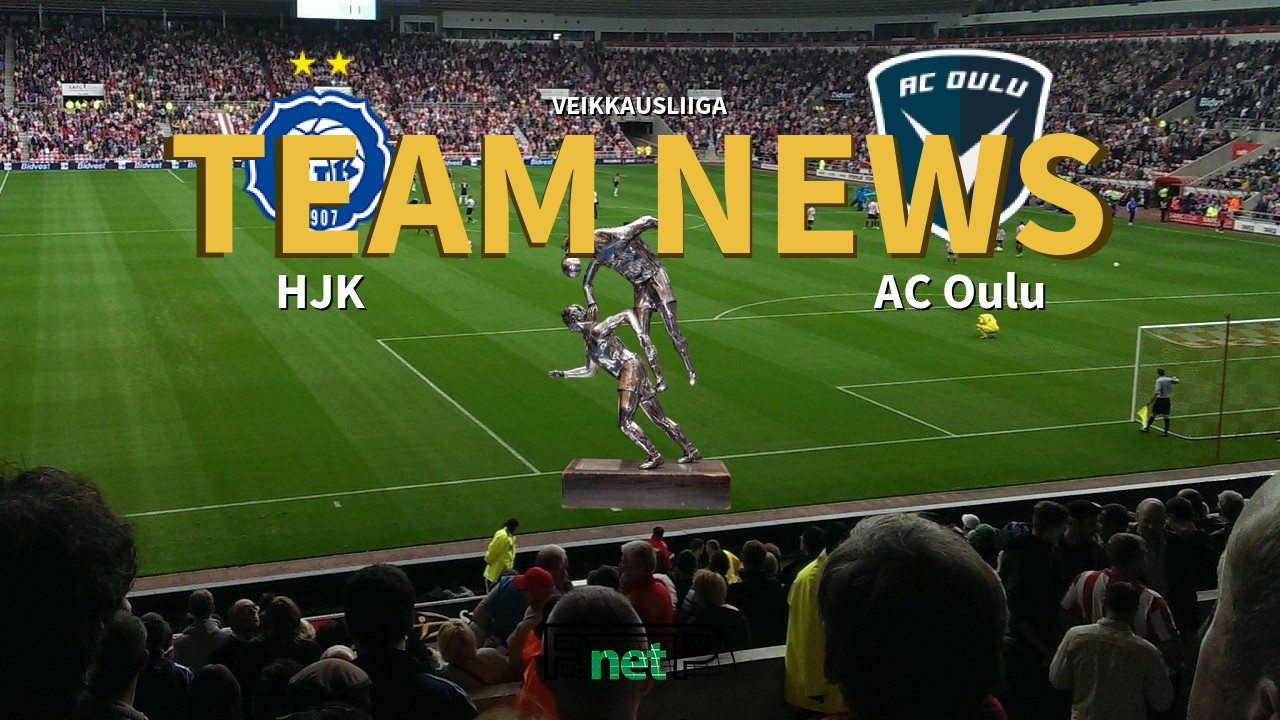 Veikkausliiga News: HJK vs AC Oulu Confirmed Line-ups