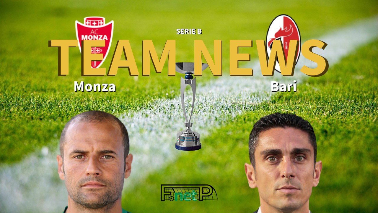 Serie B News: Monza vs AS Bari Confirmed Line-ups