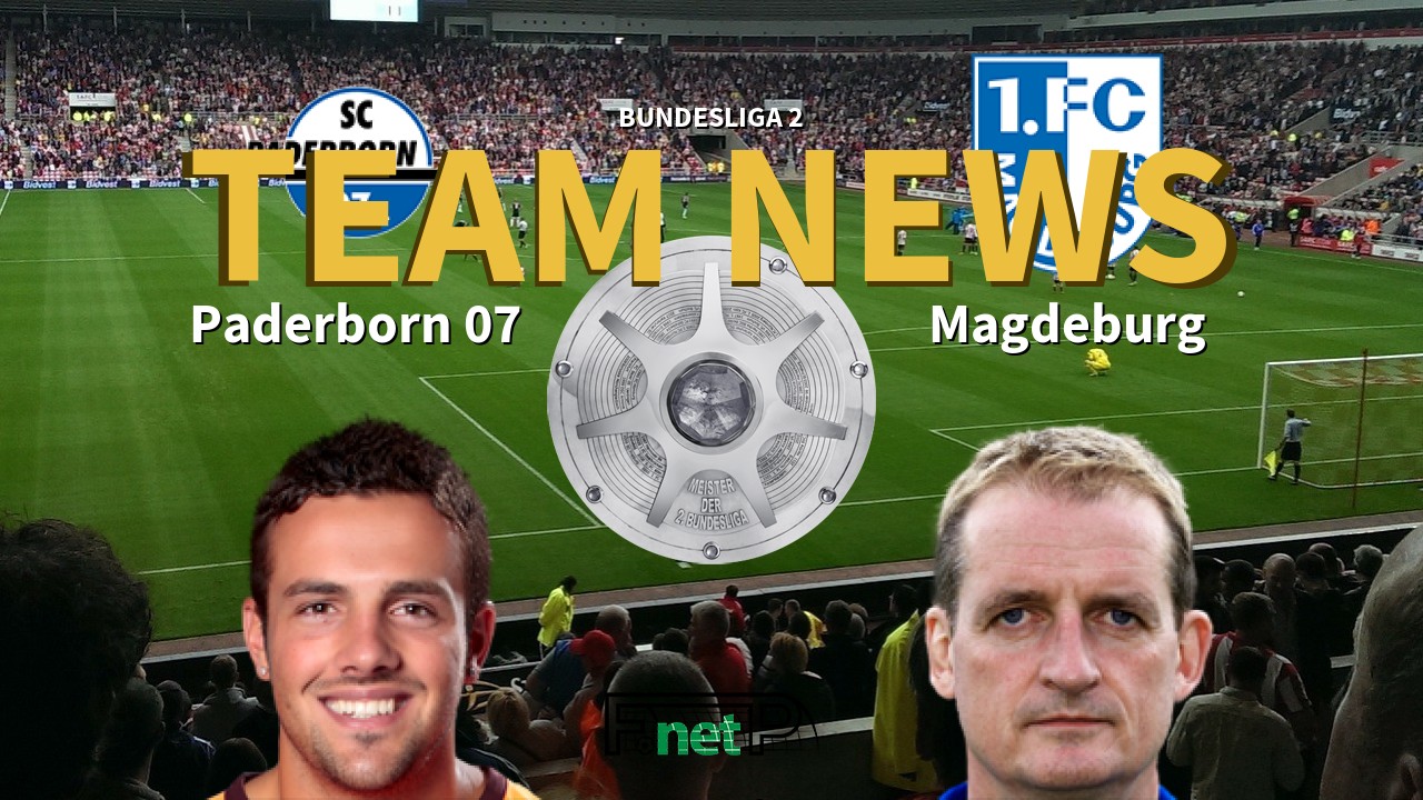 Bundesliga 2 News: Paderborn vs Magdeburg Confirmed Line-ups