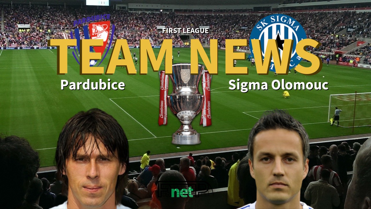 First League News: Pardubice vs Sigma Olomouc Confirmed Line-ups
