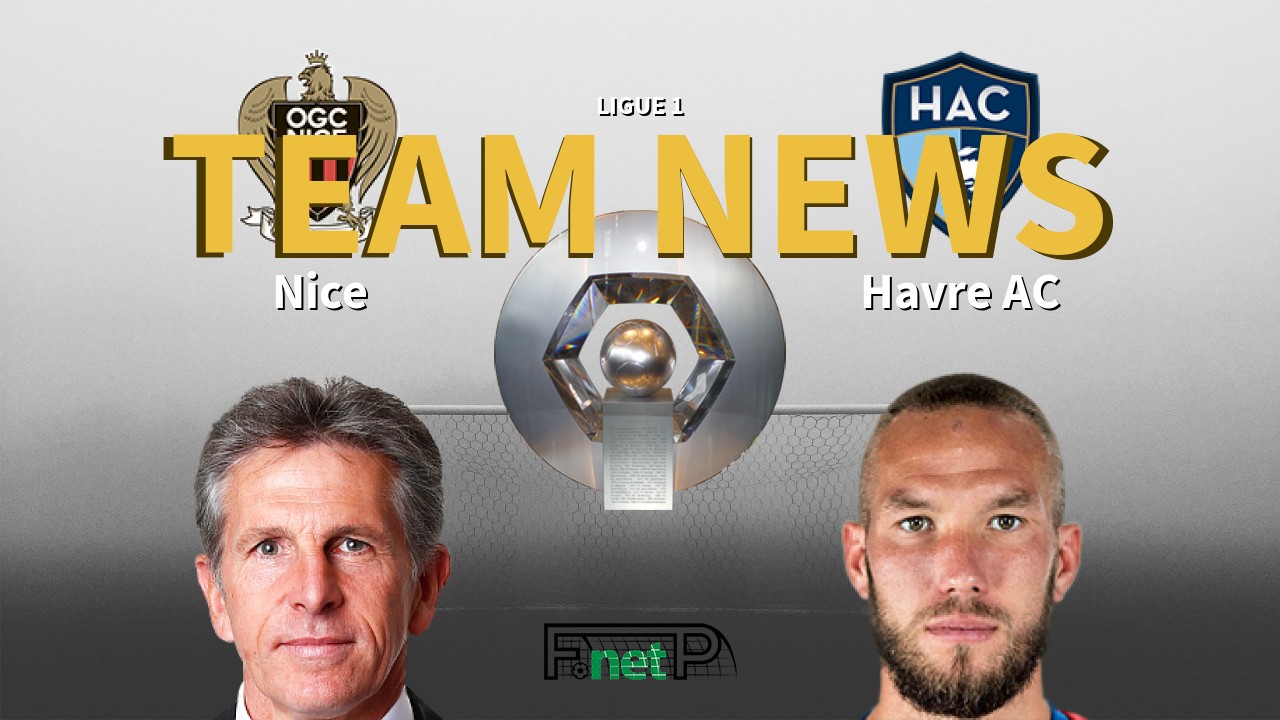 Ligue 1 News: Nice vs Havre AC Confirmed Line-ups