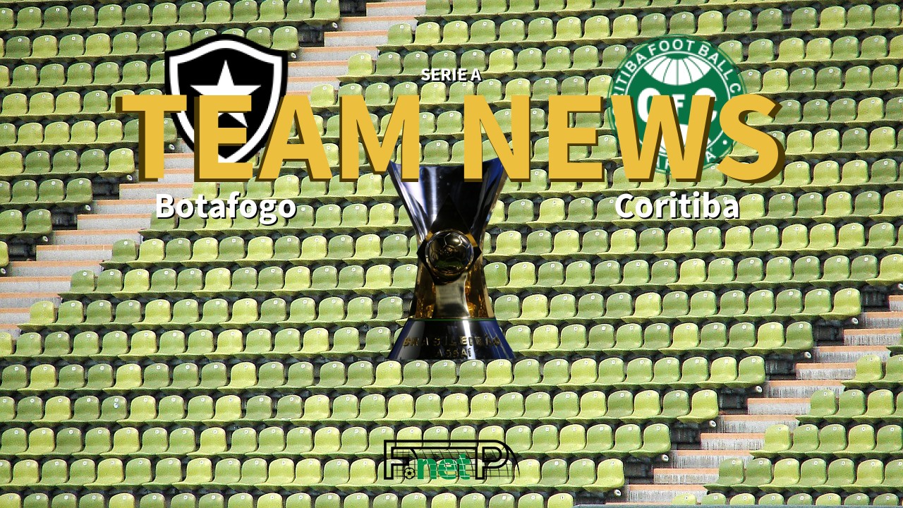 Serie A News: Botafogo vs Coritiba Confirmed Line-ups