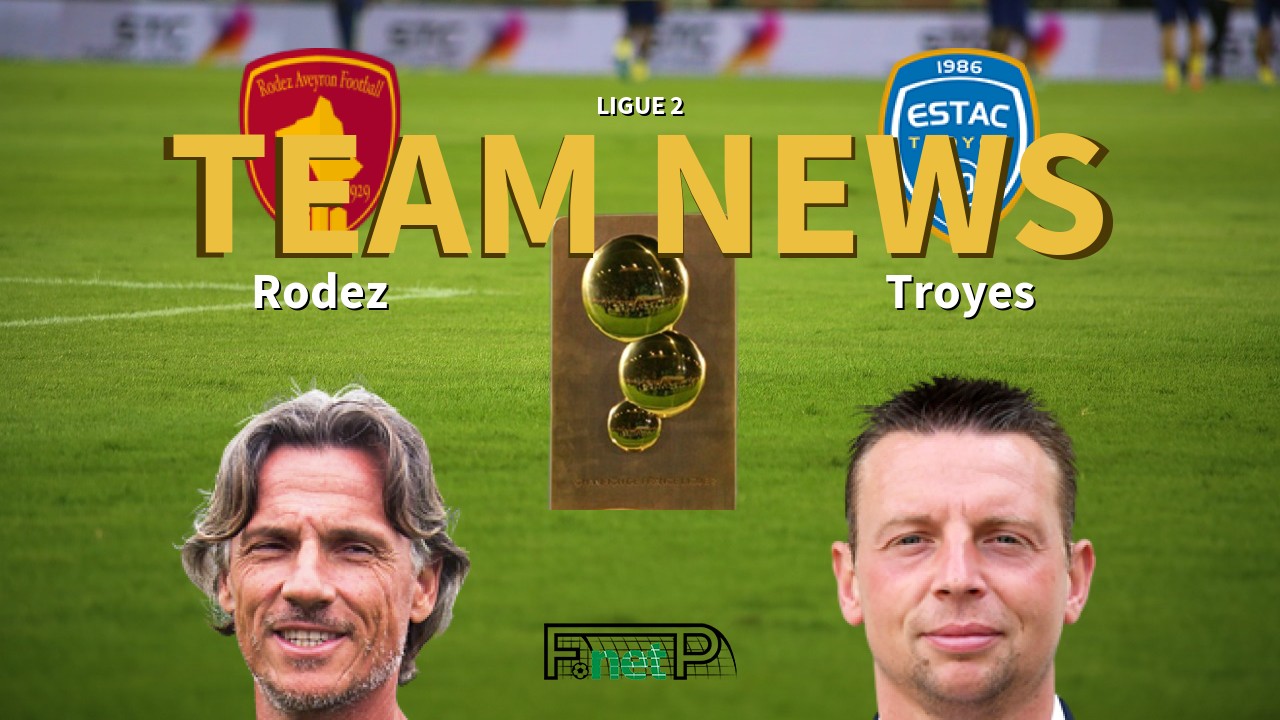 Ligue 2 News: Rodez vs ESTAC Confirmed Line-ups