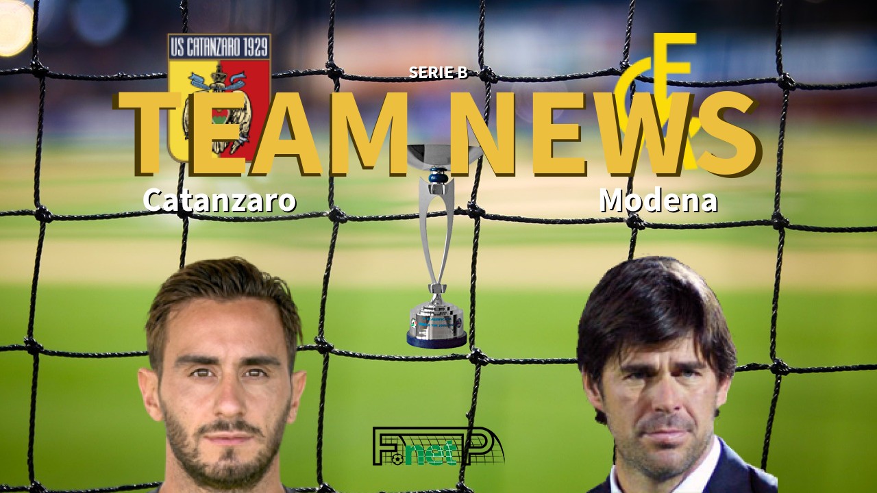 Serie B News: Catanzaro vs Modena Confirmed Line-ups