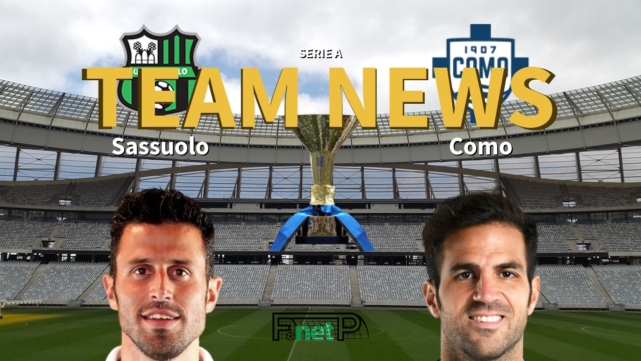 Serie A News: Sassuolo vs Como Confirmed Line-ups