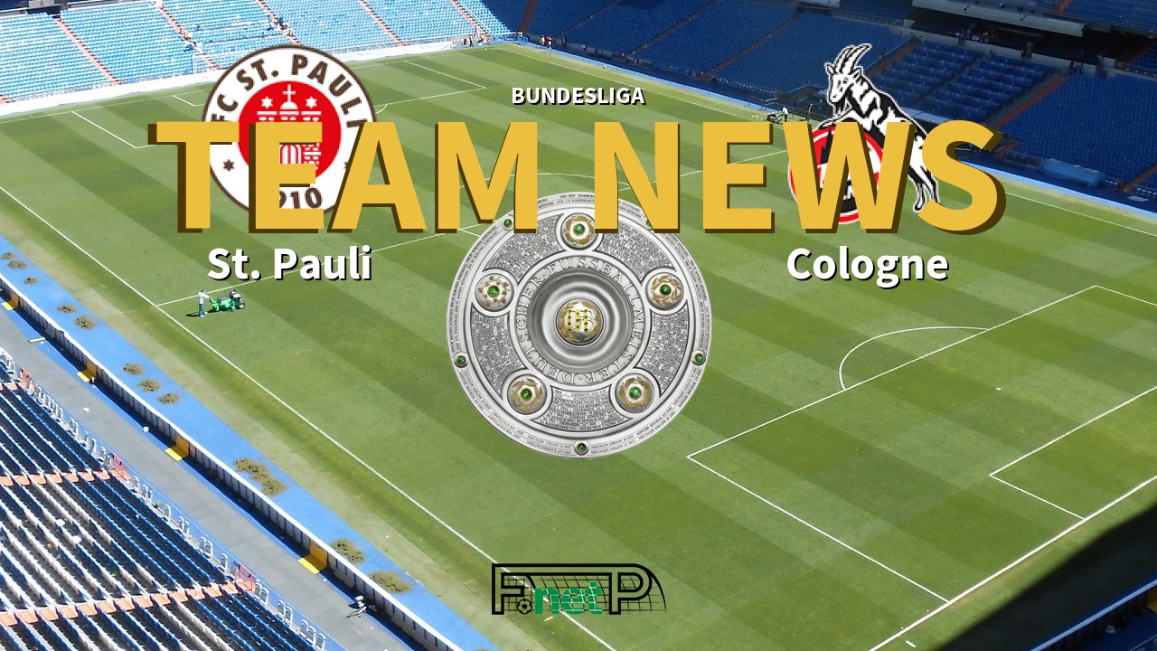 Bundesliga News: St. Pauli vs Cologne Confirmed Line-ups