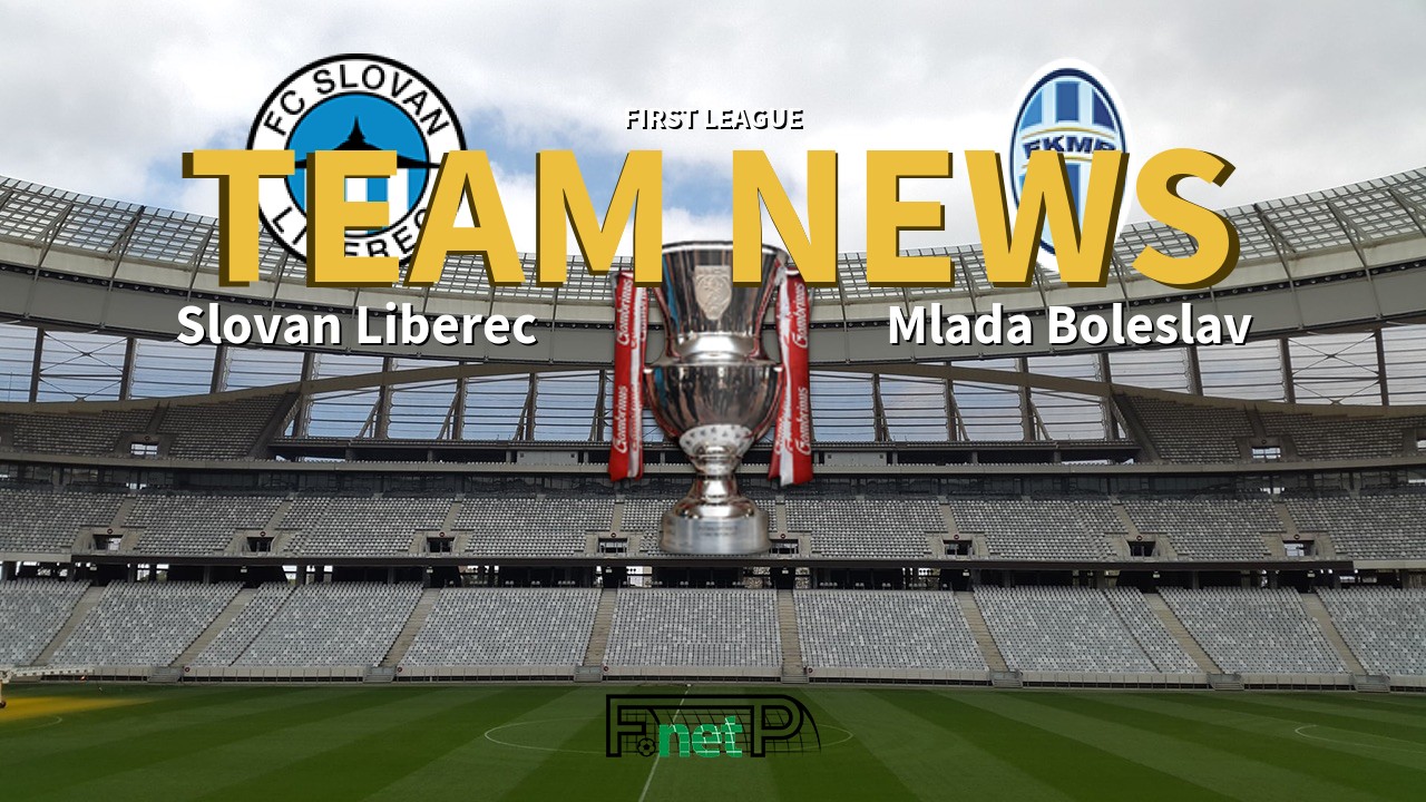 First League News: Slovan Liberec vs Mladá Boleslav Confirmed Line-ups