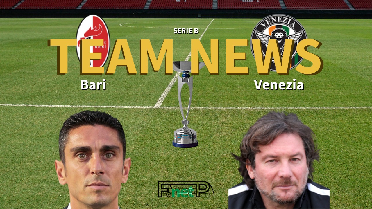 Serie B News: AS Bari vs Venezia Confirmed Line-ups