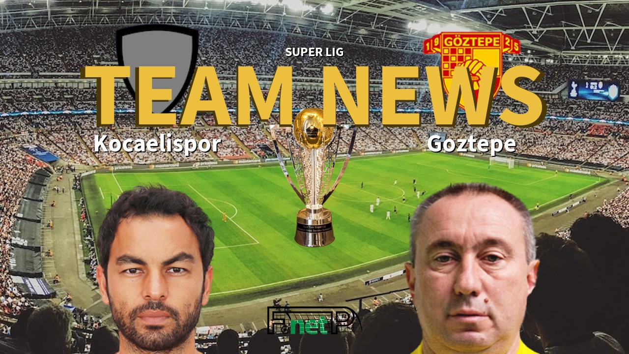 Super Lig News: Kocaelispor vs Göztepe Confirmed Line-ups