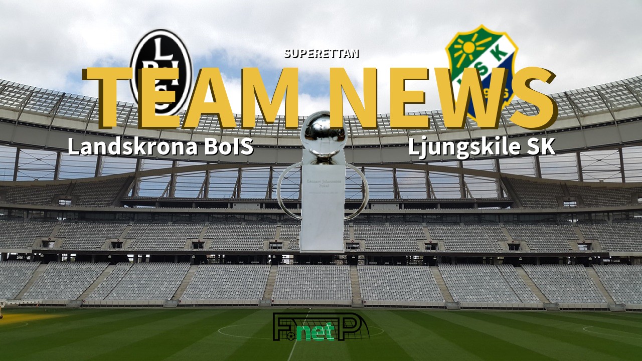 Superettan News: Landskrona BoIS vs Ljungskile SK Confirmed Line-ups