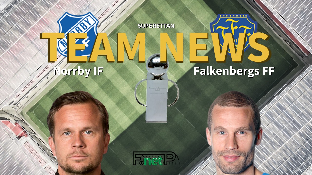 Superettan News: Norrby IF vs Falkenberg Confirmed Line-ups