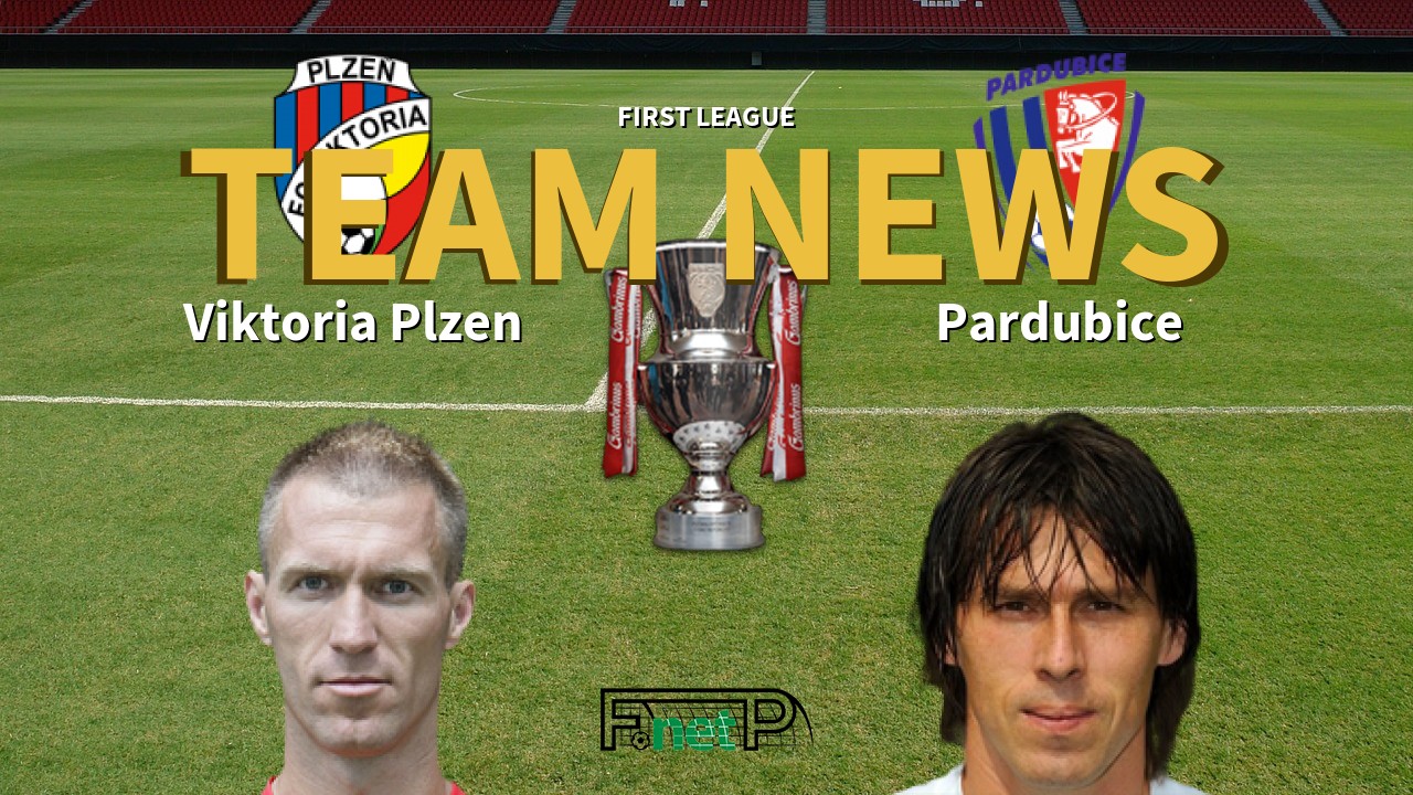 First League News: Viktoria Plzeň vs Pardubice Confirmed Line-ups