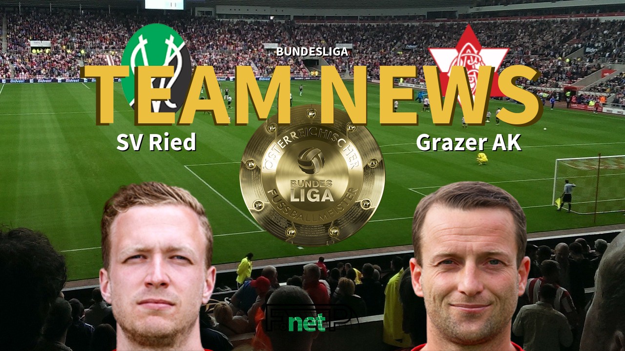Bundesliga News: SV Ried vs Grazer AK Confirmed Line-ups