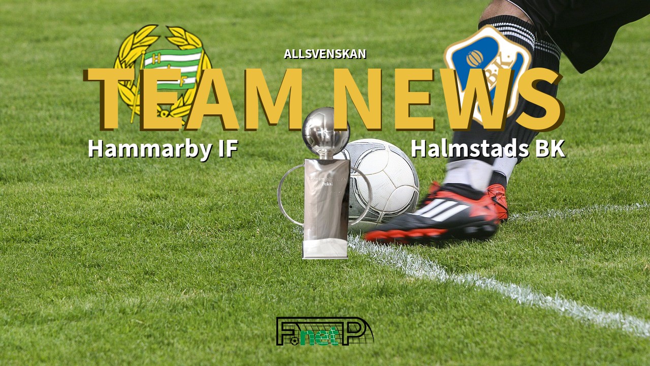 Allsvenskan News: Hammarby IF vs Halmstads BK Confirmed Line-ups