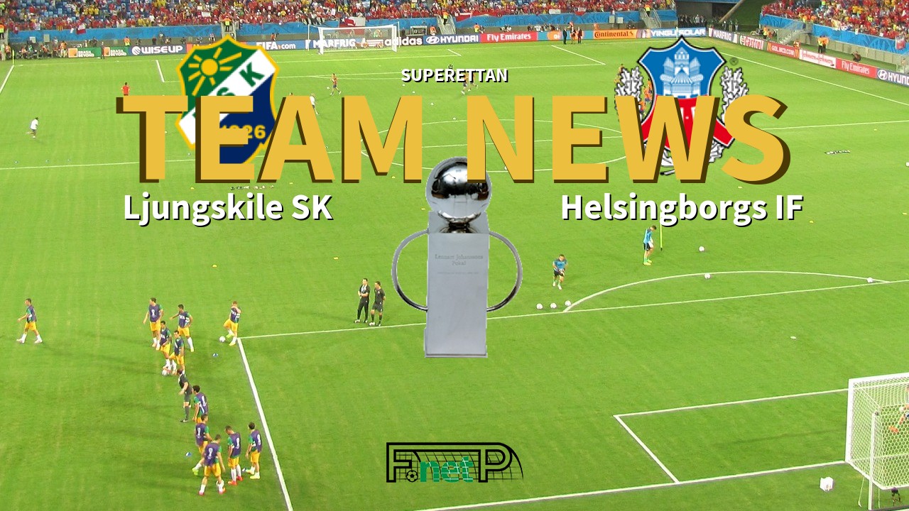 Superettan News: Ljungskile SK vs Helsingborgs IF Confirmed Line-ups