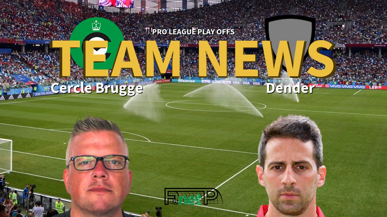 Pro League Play Offs News: Cercle Brugge vs Dender Confirmed Line-ups