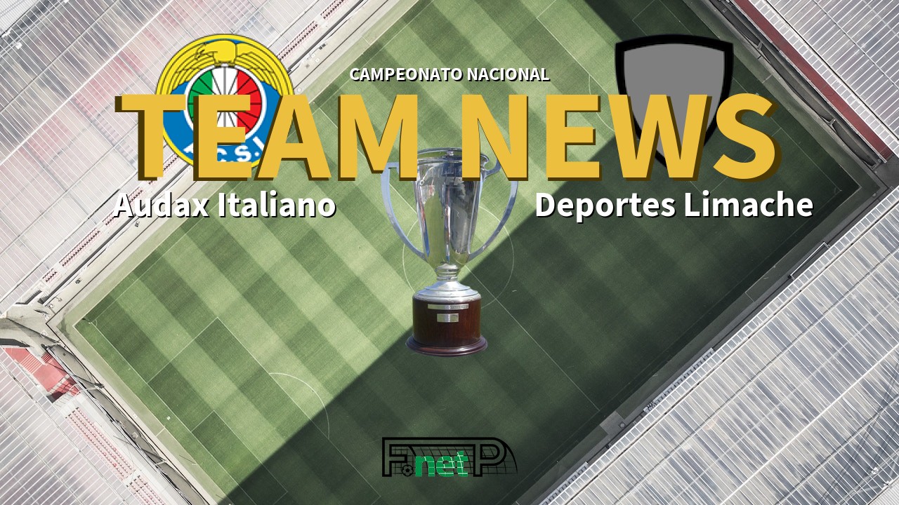 Campeonato Nacional News: Audax Italiano vs Deportes Limache Confirmed Line-ups