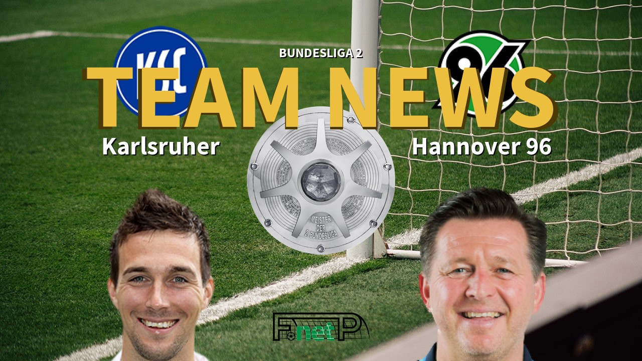 Bundesliga 2 News: Karlsruhe vs Hannover Confirmed Line-ups