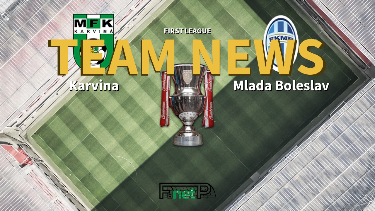 First League News: Karviná vs Mladá Boleslav Confirmed Line-ups