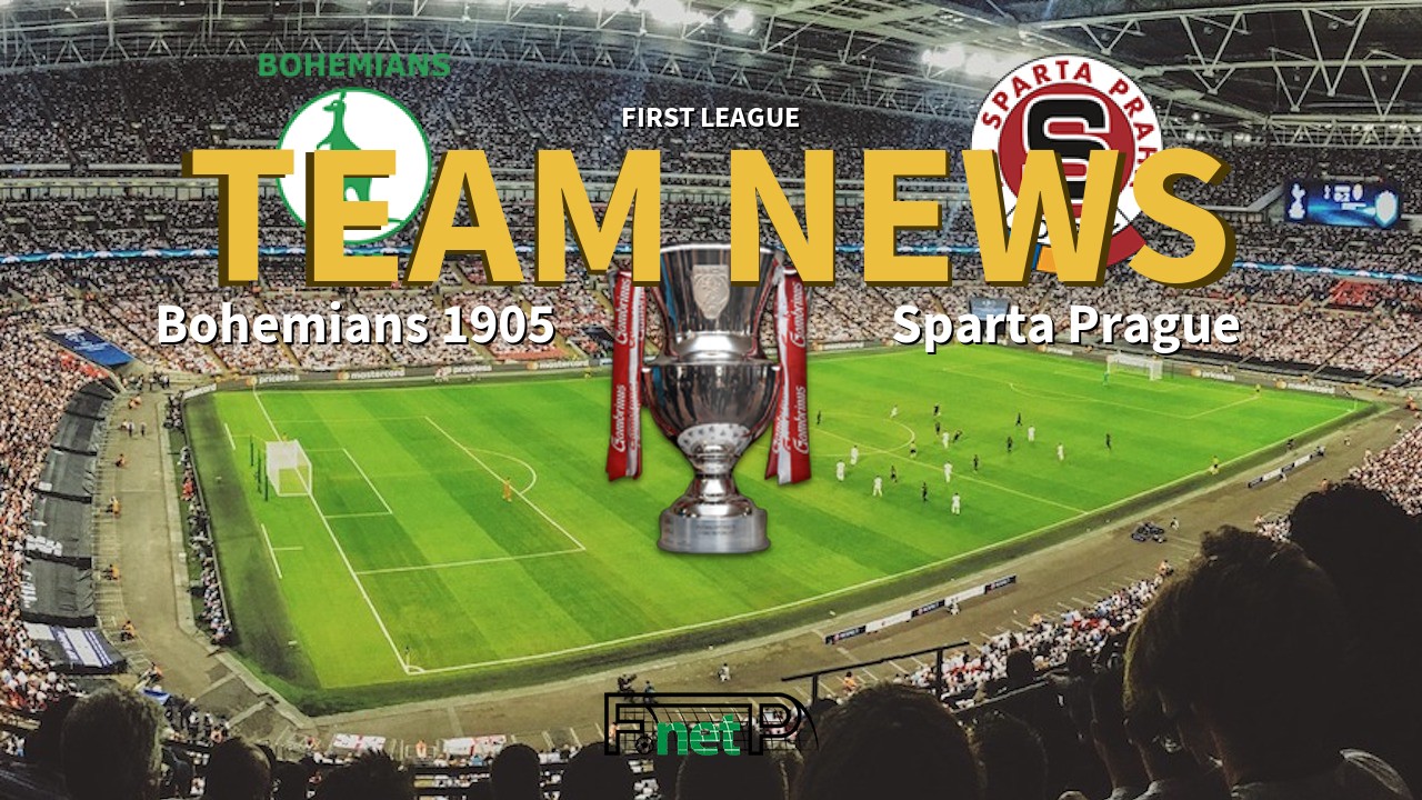 First League News: Bohemians vs Sparta Prague Confirmed Line-ups