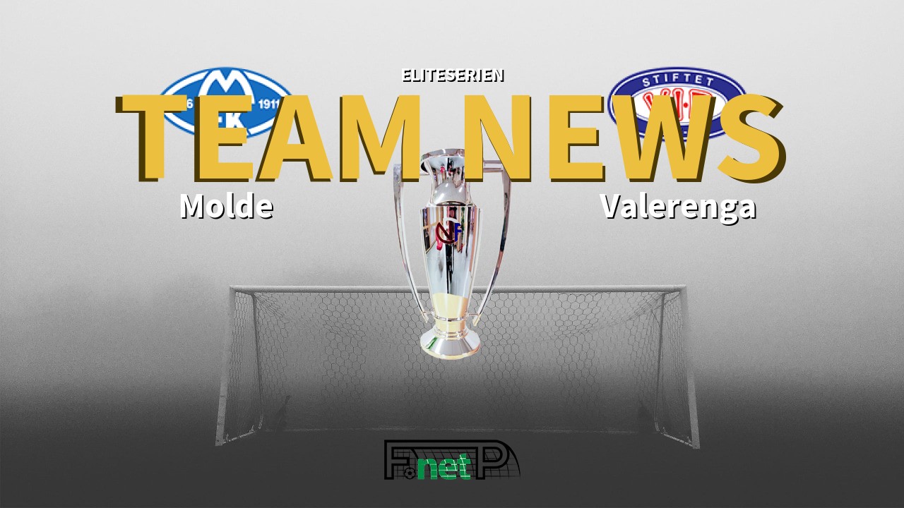 Eliteserien News: Molde FK vs Vålerenga Confirmed Line-ups