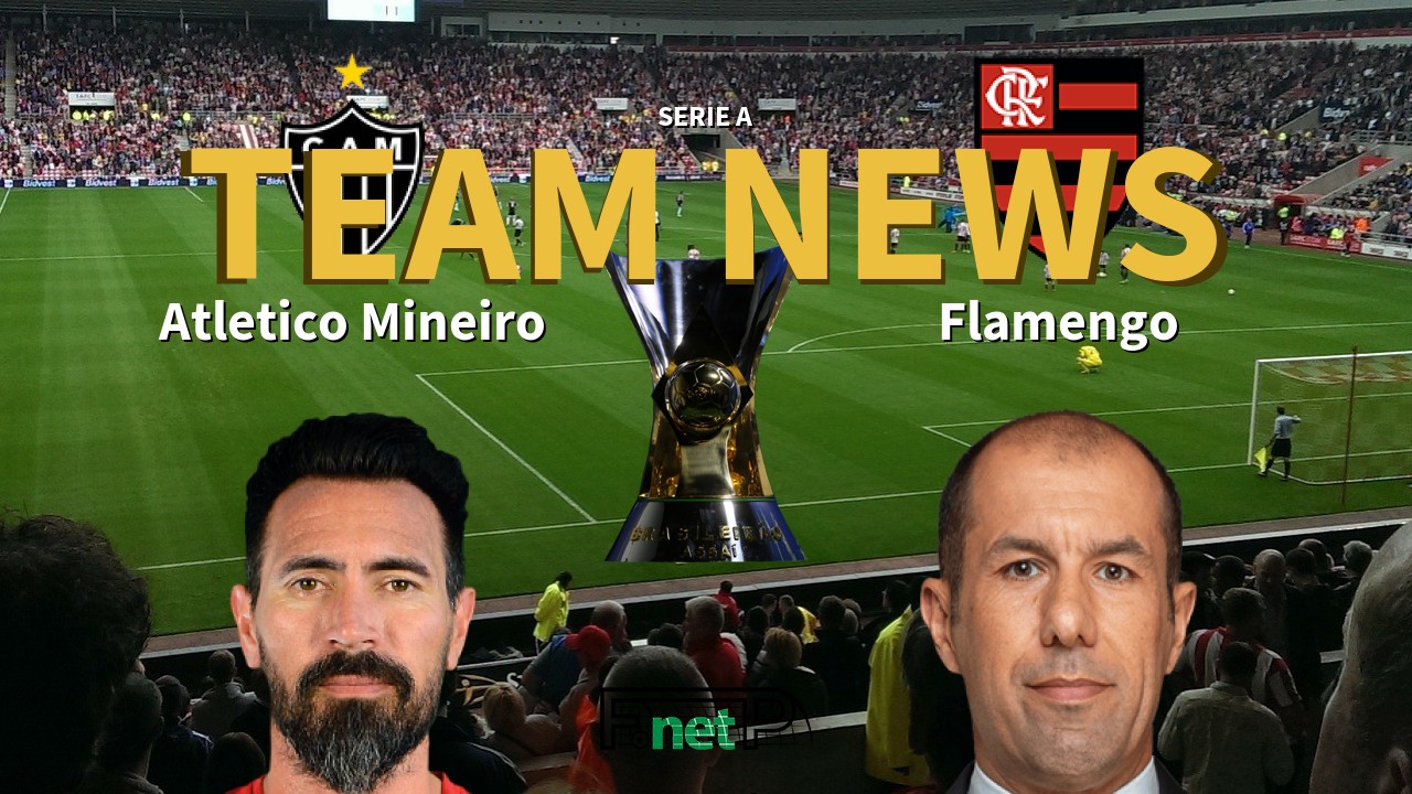 Serie A News: Atlético Mineiro vs Flamengo Confirmed Line-ups