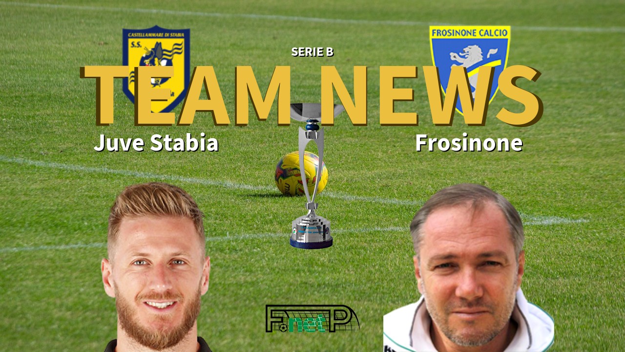 Serie B News: Juve Stabia vs Frosinone Confirmed Line-ups